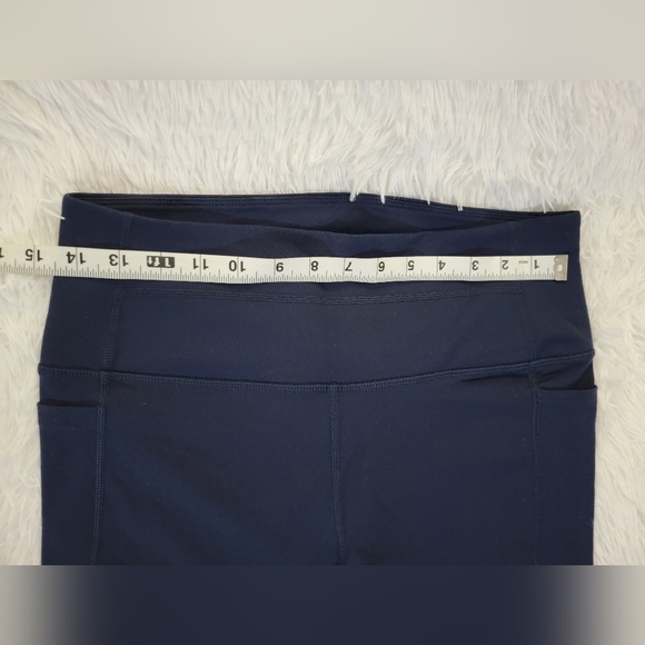 Skechers Go Walk 7/8 Deep Blue Active Leggings Large - Picture 9 of 16